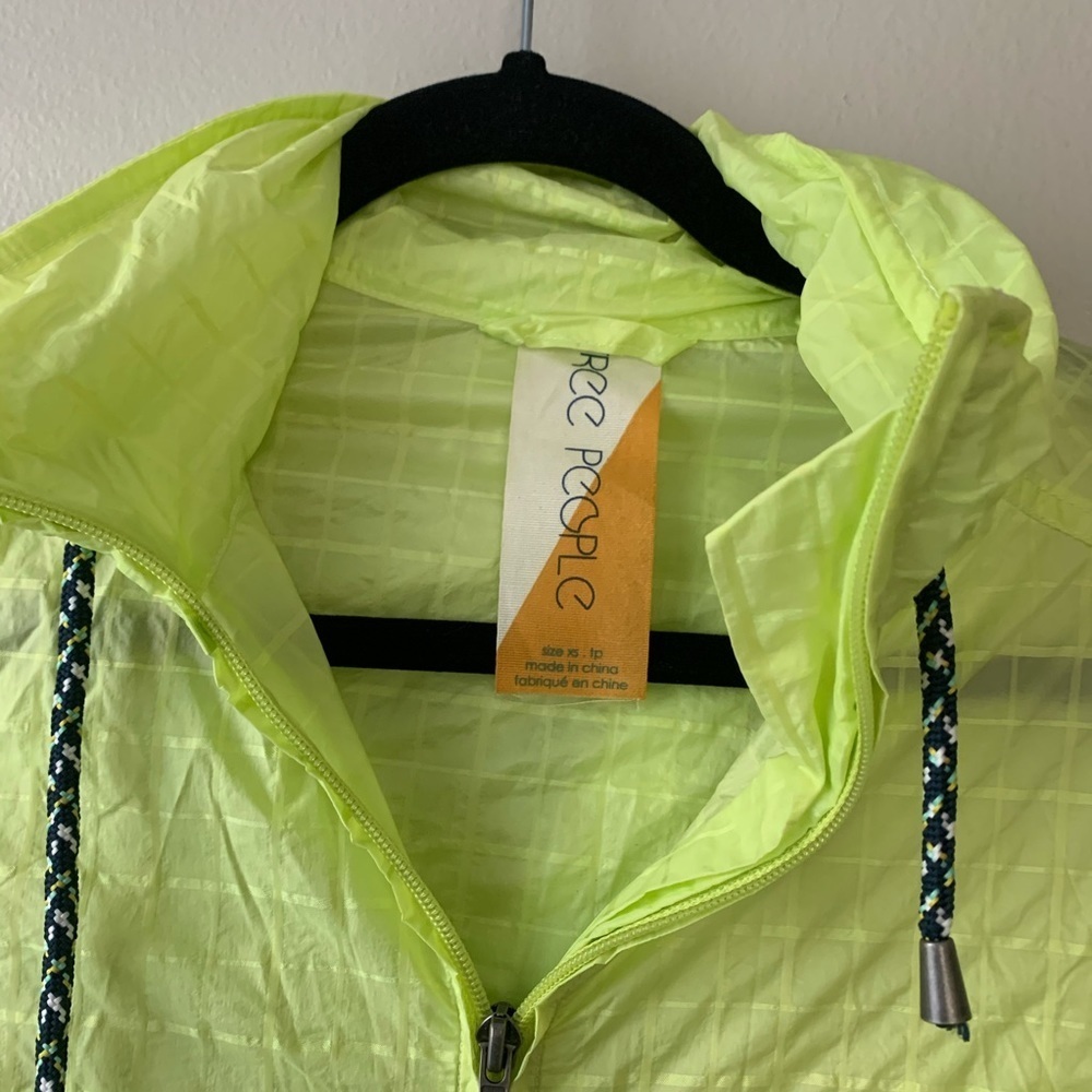 Free People green Jacket/ Fanny Pack - Picture 3 of 7